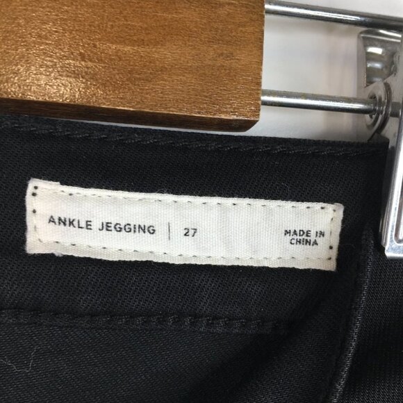 Pacsun Hi-Rise Side Stripe Black Ankle Jegging Jeans Size 27 - Picture 6 of 11